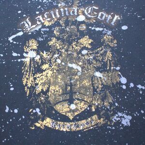 Lacuna Coil Shield Logo Music Punk Rock T-Shirt M